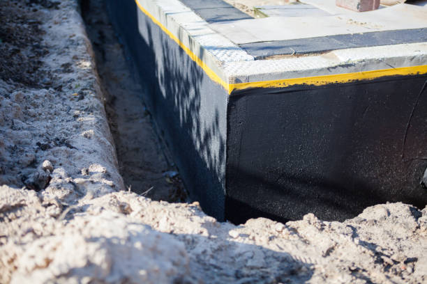 Residential Emergency Waterproofing installation at a Centerville, IN home by SJ Waterproofing Pros